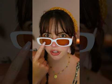 You tried to STEAL my sunglasses ASMR 🏖️🌴🌞👙😎