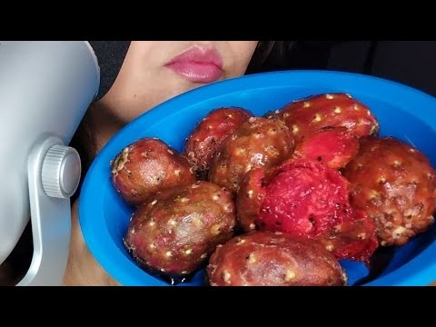 ASMR Comiendo Pitayas/Pitahaya de Guadalajara jal. 😋