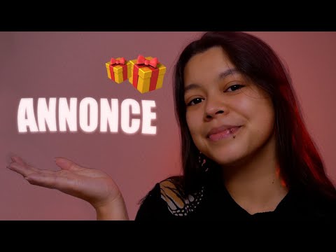 ANNONCE pour cette fin d'année 👀🎁✨ | ASMR FR