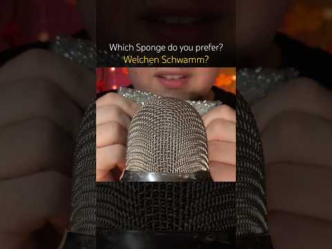 Which Sponge do you prefer? 🧽 #asmr