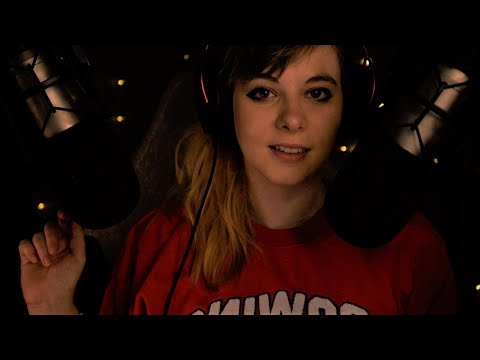 ASMR | Deep Sensitive Ear to Ear Whispering - clicky, bassy, breathy, pure, intense