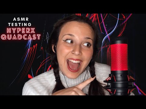 🎙️ASMR🎙️Testing my new HyperX Quadcast! (Italian Whispering)