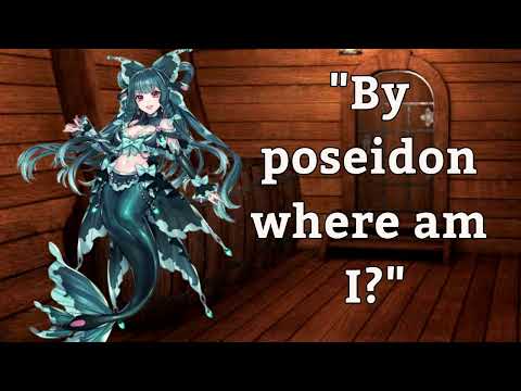 {Asmr} Healing up your 'captured' mermaid [amnesia] [panicking] [enemies to ???] [f4a]