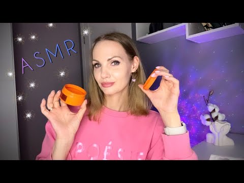 АСМР - Пустые баночки, тихий голос - ASMR
