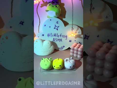 DUMPLING SQUISHIES 🐸🥟🐣 #asmr #satisfying #cute #squishy #unboxing