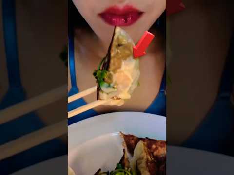 #mukbang #eatingsounds #eating #dumplings