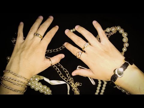 ASMR: OURO E PÉROLA, FAZENDO VOCÊ RELAXA (Sons) RELAXING, SATISFACTORY