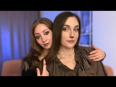 АСМР с подругой🦋Мистические истории из жизни, расчёсывание волос 💙Тихий голос