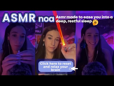 Tingly Sounds, Personal Attention, Makeup | Extra Long ASMR to ease you into sleep 💕| live #270