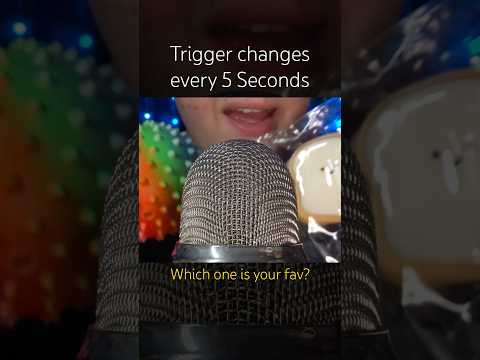 Trigger changes every 5 Seconds! 🧡 #asmr