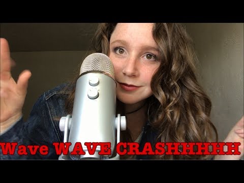 FAST UNPREDICTABLE ASMR || Wave Crash Trigger 🌊