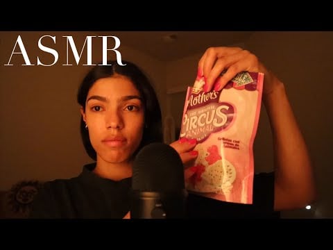 Late night ASMR chitchat + eating sounds