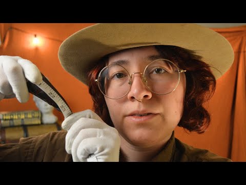 ASMR Paleontologist Measures Your Dinosaur Bones  🦴 note-taking & prepping you for excavation