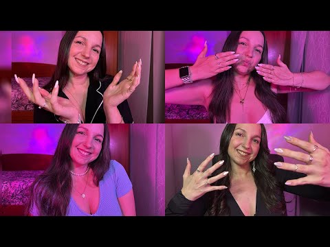 ASMR - COMPILATION!! FAST HAND SOUNDS & HAND MOVEMENTS