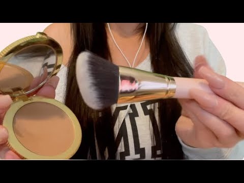 3 Minute ASMR Doing Your Makeup Layered Sounds