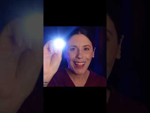 You’re Incredible! ASMR Eye Exam Light Triggers #asmr #relax #asmrmedical