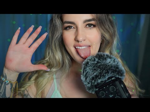 asmr para DORMIR BOMBA en menos de 15 minutos! Mouth Sounds Besos y Visuales ASMR en español