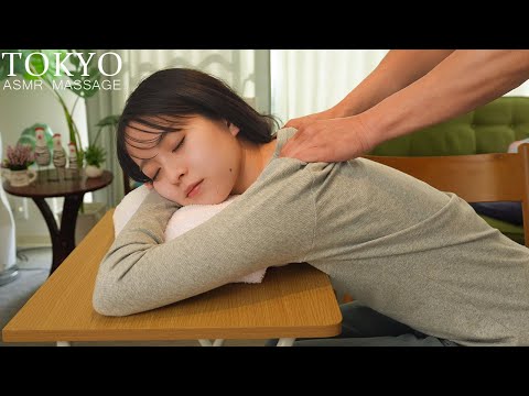 【ASMR】お昼寝ウトウトマッサージ (おまけシーンあり)