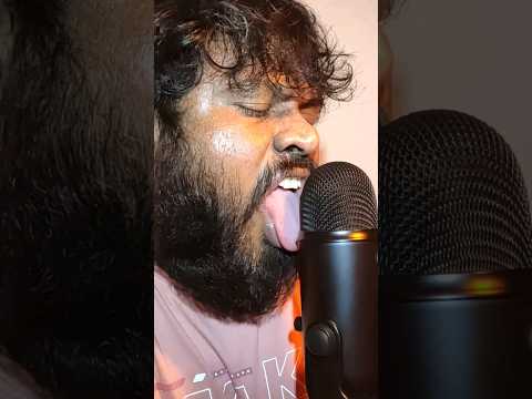 ASMR Mic Licking Tongue #shorts