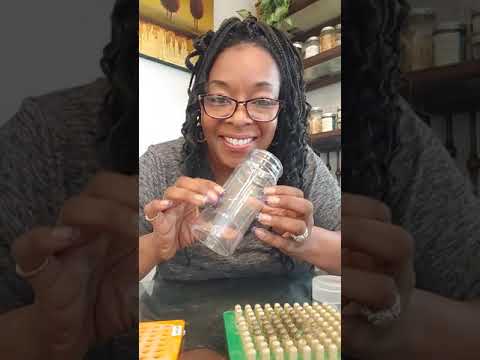 Capsules of herbal longevity......