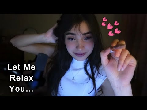 ASMR - Let Me Help You Relax | Soft Spoken & Whispers (Mic Brushing & Tapping)