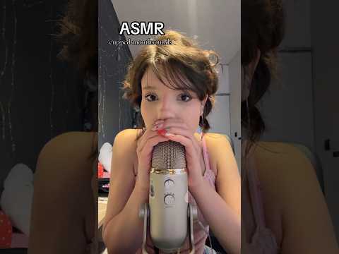 𑣲ASMR || cupped mouth sounds 👄