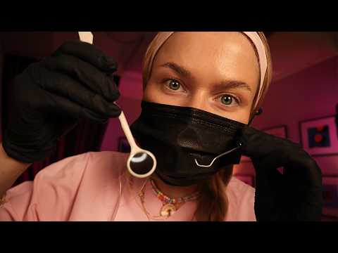 ASMR A Very Thorough Dentist Exam 🦷 Cleaning, Checking & Personal Attention