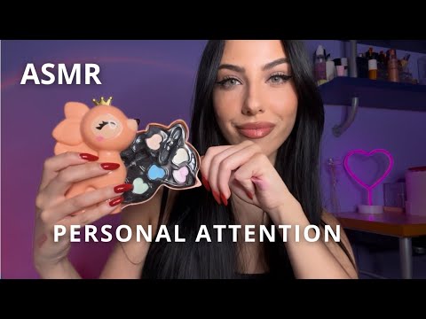 Personal Attention, Makeup & Hair ASMR for Deep Relaxation😴