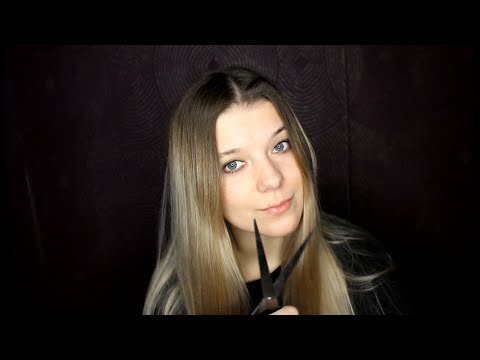 German/Deutsch ASMR Haarschnitt Roleplay