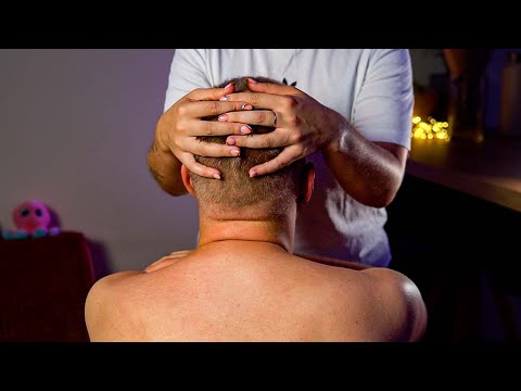 Real Person Back Tracing ASMR & Scalp Attention for Sleep (No talking)