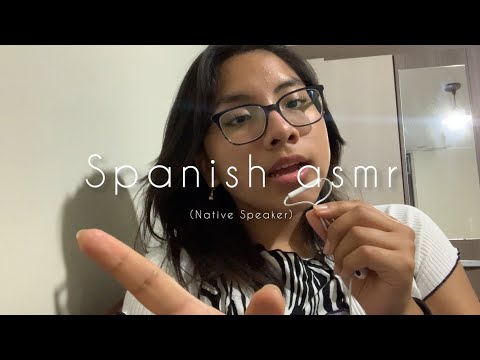ASMR TRIGGER WORDS EN ESPAÑOL (native speaker + echo)