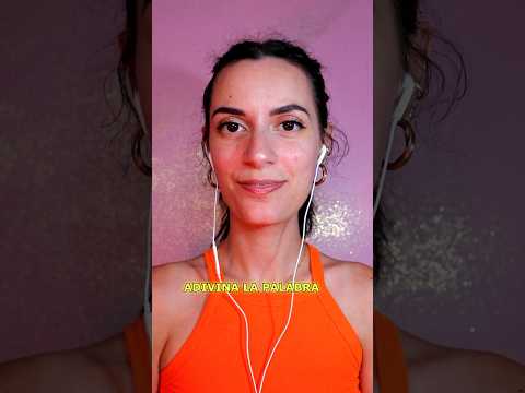 INDOVINA LA PAROLA! Adivina la palabra con subtítulos en español😉 #asmr