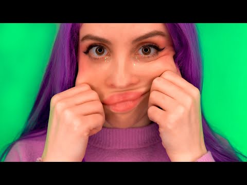 Мое Лицо Пластик АСМР 😳 My Face Is Plastic 😳1 Minute ASMR