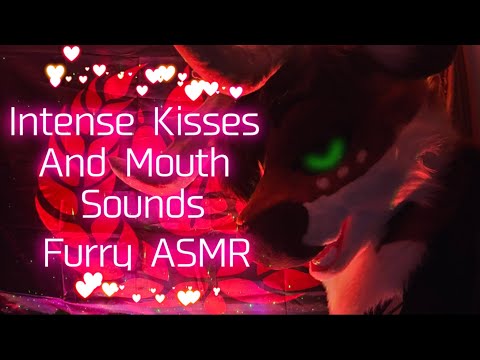 [Furry ASMR] Intense Mouth Sounds And Kisses UwU