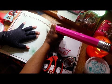 Holiday Insert Journal In Scrapbooking Art Journaling 15 ASMR Chewing Gum