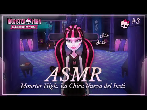 ASMR ✧ Susurros jugando este juego nostálgico 🎀 |  Monster High: Chica Nueva en el Insti #3