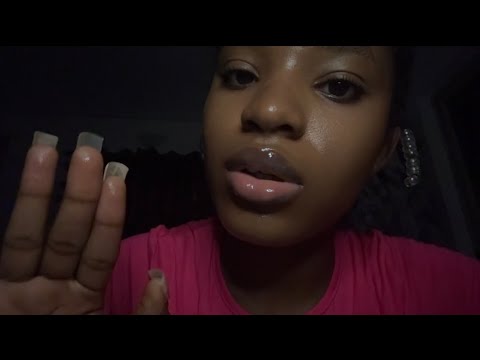 {ASMR} SPIT PAINTING YOU in The Dark……….. mouth sounds, inaudible whispering