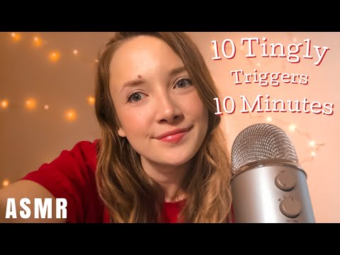 ASMR 10 Tingly Triggers To Help You Sleep 😴 | ASMR TO FALL ASLEEP FAST