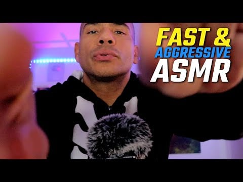FAST & AGGRESSIVE HAND AND MOUTH SOUNDS to sleep