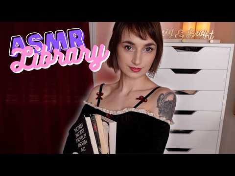 ASMR | The Sweetest Librarian Roleplay 📚 slow speaking