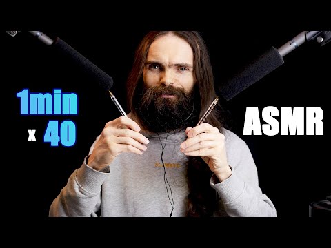 ASMR 1 minute x 40 triggers 2