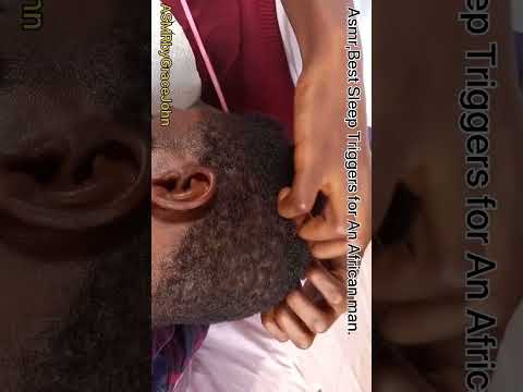 Asmr for African amen. #asmr #scratch