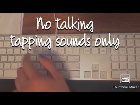 KEYBOARD SOUNDS - ASMR NO TALKING