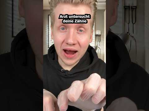 Arzt untersucht deine Zähne! #shorts #asmr #roleplay #deutscheasmr