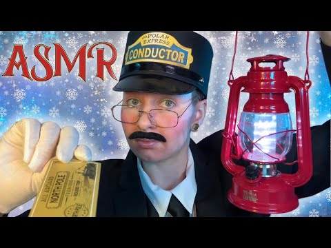  🚂 Polar Express Experience ❄️Soft Spoken ASMR for Sleep & Holiday Spirit