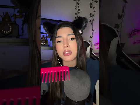 ASMR   Corte de cabello ⧸⧸ sígueme en YouTube para más contenido ⧸⧸ YT： Anny ASMR 🌸  #asmr #asmrsou