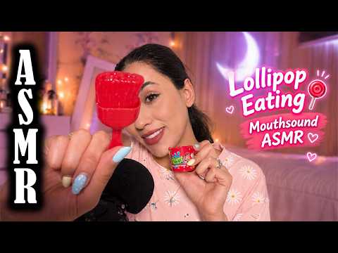 Mouthsound ASMR/ Painting Your Face with Paint Bucket Lollipop🍭