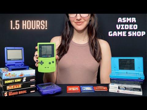 ASMR Game Shop Roleplay l Soft Spoken, Compilation, ASMR Games