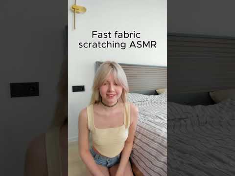 Fast fabric scratching ASMR 2