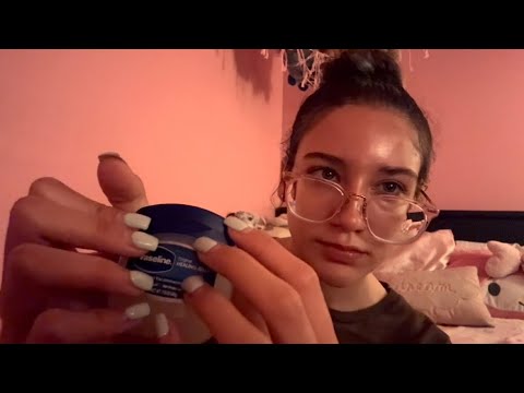 Asmr ~ Fast & Aggressive Vasaline Tapping, Scratching, Lid Sounds, Minimal Talking, Lofi..)